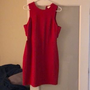 Red holiday dress